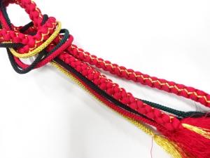 正絹　手組帯締め